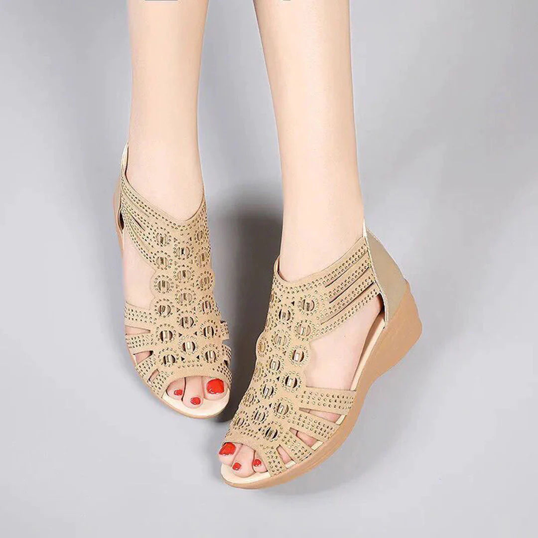 NADINE - Lederpantoffeln