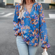 ELLIE - Fashionable floral blouse 