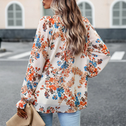 ELLIE - Fashionable floral blouse 