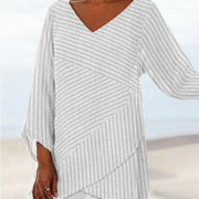 Kleid - Raelyn Streifen Bluse