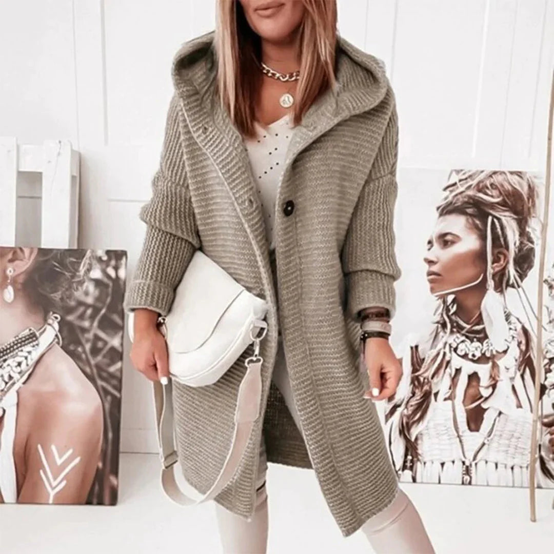 Macy - Gestrickte Strickjacke