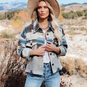 TUULIKKI - Vintage-Denimjacke